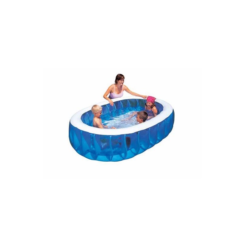 Piscina piscine gonfiabili ovale da giardino 234x152x51h for Piscine da giardino