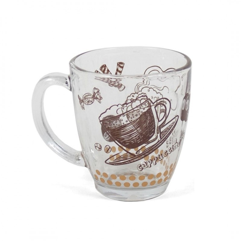 Articoli da regalo per tè e caffè tazza Orso Mug Doppia parete di vetro Coppe Espresso tazza di latte per il Natale di compleanno Giorno Kitchen_Drinkware per ristoranti e bar
